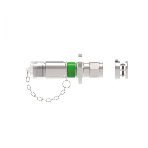 Conector eléctrico de alimentación eléctrica - FibreEX - Jacob GmbH - redondo / de engaste / enchufe