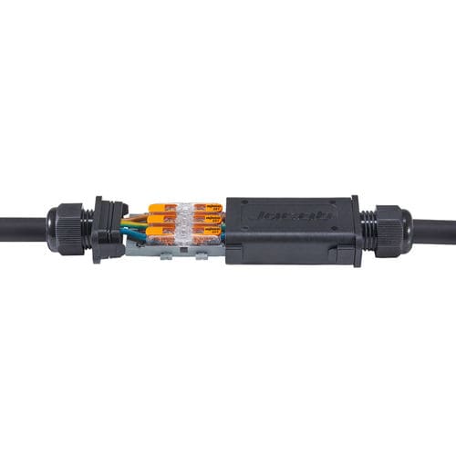 Conector eléctrico de alimentación eléctrica - T320-9xxx-zz - Jacob GmbH - rectangular / enchufable / multipolos