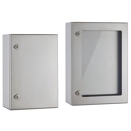 Caja de pared - D93A Series - Zanardo SpA - rectangular / de acero inoxidable / IK 10