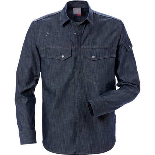 Camisa de trabajo - 124154-545 - Fristads - antiestática / de protección mecánica / de algodón