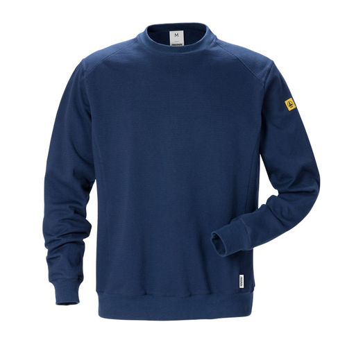 Sudadera de trabajo - 125037-540 - Fristads - antiestática / de algodón / de poliéster