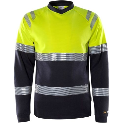 Camiseta de trabajo - 7107 TFL - Fristads - de alta visibilidad / antiestática / contra los arcos eléctricos
