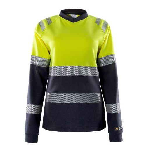Camiseta de trabajo - 7108 TFL - Fristads - de alta visibilidad / antiestática / contra los arcos eléctricos
