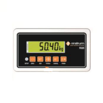 Indicador de pesaje visualizador LCD - R325 - Rinstrum - empotrable / IP65 / a distancia