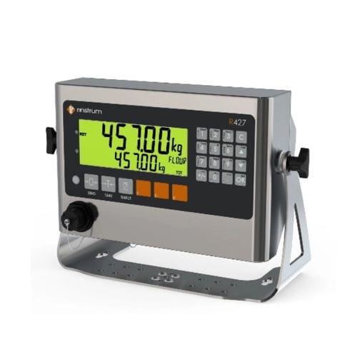 Indicador de pesaje visualizador LCD - R457 series - Rinstrum - en riel DIN / resistente al agua / IP66