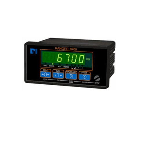 Visualizador a distancia - 6700  - Rinstrum - LED / para instalación de pesaje / RS-232