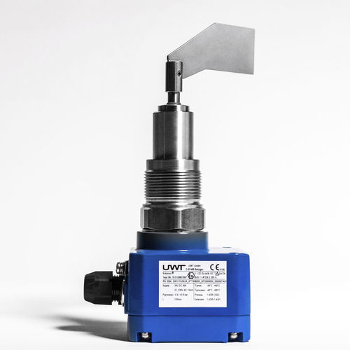 Interruptor de nivel de paleta rotativa - Rotonivo® RN 3000 - UWT GmbH - electromecánico / para productos a granel / para zona peligrosa