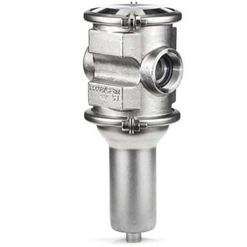 Regulador de presión para gas - UV 5.5 - MANKENBERG GmbH - de pistón / monoetapa / de elastómero