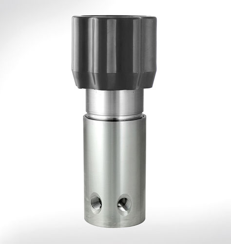 Regulador-reductor de presión para gas - 1/4 - 3/8" | DM 6914 - MANKENBERG GmbH - de muelle / de acero inoxidable / industrial