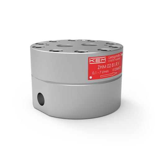 Caudalímetro de engranaje - ZHM series - KEM Küppers Elektromechanik GmbH - volumétrico / para líquido / en línea