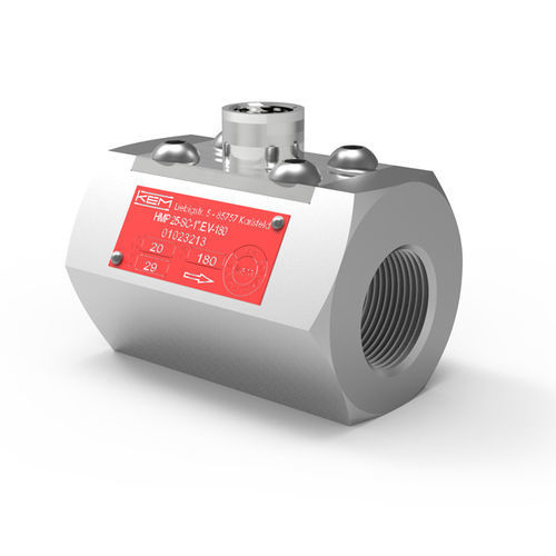 Caudalímetro de turbina - HM P - KEM Küppers Elektromechanik GmbH - volumétrico / para líquido / de acero inoxidable