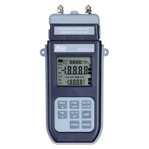 Manómetro absoluto - HD2114 series  - Delta OHM - relativo / diferencial / digital