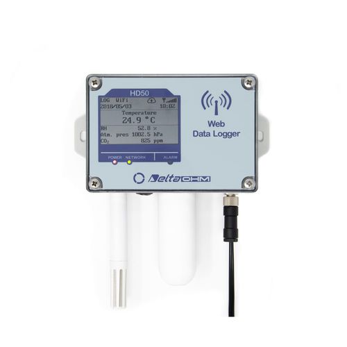 Data logger de presión diferencial - HD50 - Delta OHM - universal / de CO2 / WiFi