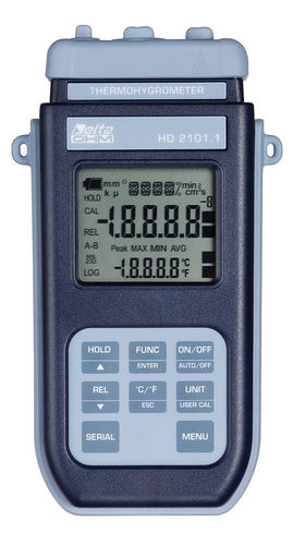 Termo-higrómetro digital - HD 2101 series - Delta OHM - portátil / temperatura / humedad relativa