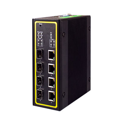 Conmutador Ethernet administrable - EHG7608 Series - Atop Technologies - 8 puertos / gigabit / en riel DIN