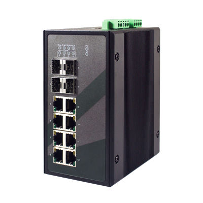 Conmutador Ethernet administrable - EHG9512 Series - Atop Technologies - 12 puertos / gigabit / en riel DIN