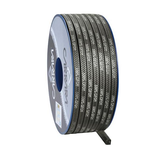Empaquetadura trenzada de PTFE - GF7700 - Carrara Global Sealing Solution - de grafito / para bomba / para mezclador