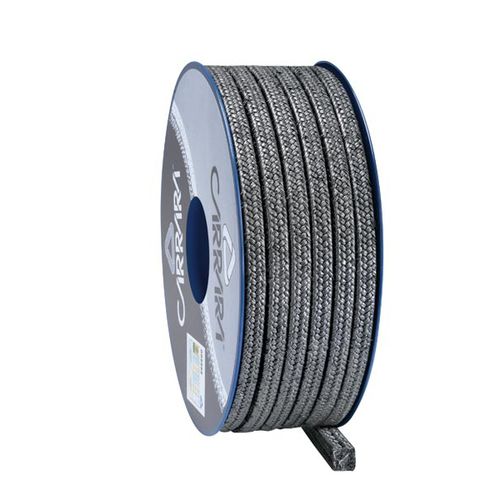 Empaquetadura trenzada de grafito - GR8888 - Carrara Global Sealing Solution - de hilo de carbono / de alta resistencia / para bomba