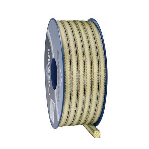 Empaquetadura trenzada de PTFE - KD6605 - Carrara Global Sealing Solution - de aramida / de alta resistencia / para bomba