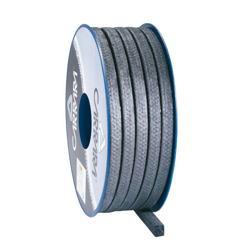 Empaquetadura trenzada de grafito - N2609 - Carrara Global Sealing Solution - de carbono