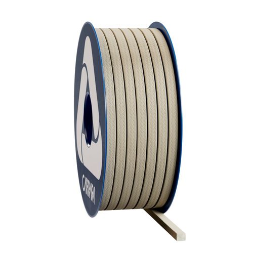 Empaquetadura trenzada de alta resistencia - MEGATHERM - Carrara Global Sealing Solution - para altas temperaturas / para válvula