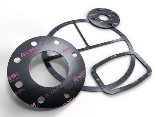 Lámina de junta de grafito expandido - Planigraph™ - Carrara Global Sealing Solution - de brida / para válvula / para manguera