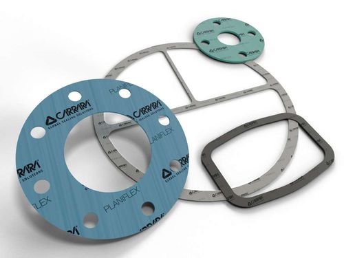 Lámina de junta de grafito - Planiflex™ - Carrara Global Sealing Solution - de NBR / de aramida / para válvula