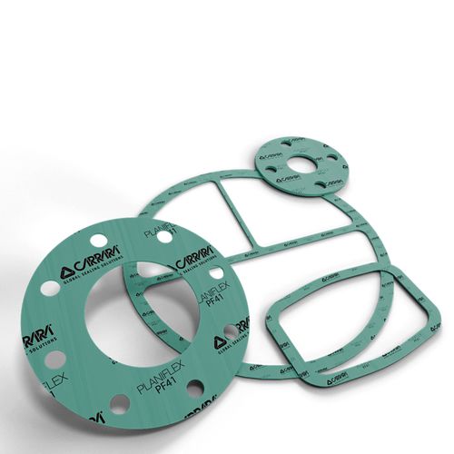 Lámina de junta de NBR - PLANIFLEX™ PF41 - Carrara Global Sealing Solution - de fibra de carbono / de brida / sin amianto