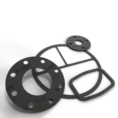 Lámina de junta de NBR - PLANIFLEX® PF41G - Carrara Global Sealing Solution - de fibra