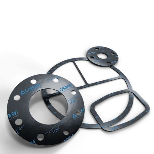Lámina de junta de grafito expandido - PLANIGRAPH™ LGRF - Carrara Global Sealing Solution - de acero inoxidable / para la industria / para intercambiador de calor