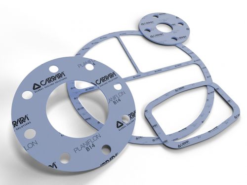 Lámina de junta de vidrio - PLANIFLON™ B14 - Carrara Global Sealing Solution - de cerámica / de resina / de PTFE