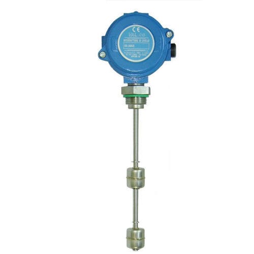 Interruptor de nivel de flotador magnético - S - VAL.CO srl - PTC / para líquidos / CE