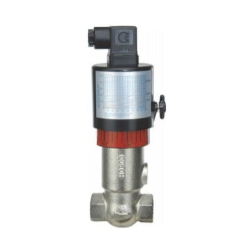 Controlador de caudal de pistón - VD series - VAL.CO srl - con ampolla reed / para líquido / de acero inoxidable