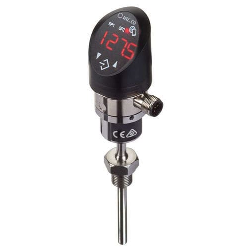 Sonda de temperatura Pt1000 - THERMO VSTD - VAL.CO srl - roscada / en riel DIN / 4-20 mA
