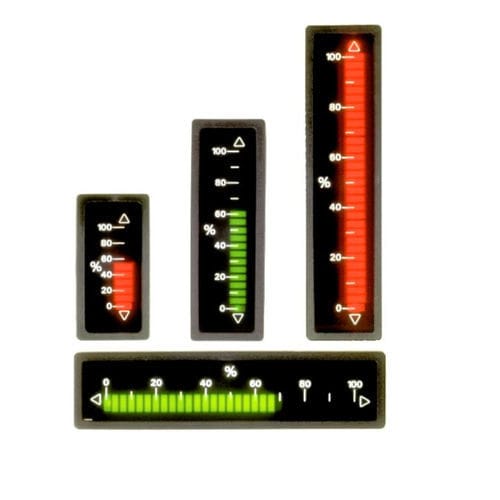 Indicador de proceso - BA series - VAL.CO srl - con display de barras / LED / enchufable
