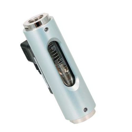 Controlador de caudal de pistón - UGV-0 series - VAL.CO srl - para líquido / con tubo de vidrio / de aluminio