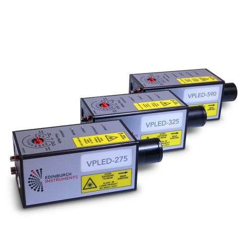 Fuente láser pulsada - VPLED series - Edinburgh Instruments - CW / de estado sólido / UV