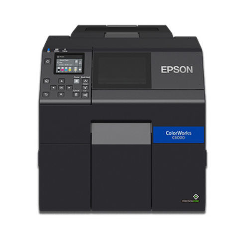 Impresora de etiquetas de transferencia térmica - ColorWorks CW-C6000P - EPSON - de inyección de tinta / de mesa