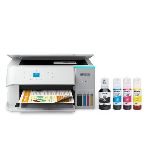 Impresora por chorro de tinta térmica - EcoTank ET-2980 - EPSON - de mesa / de 8 colores / compacta
