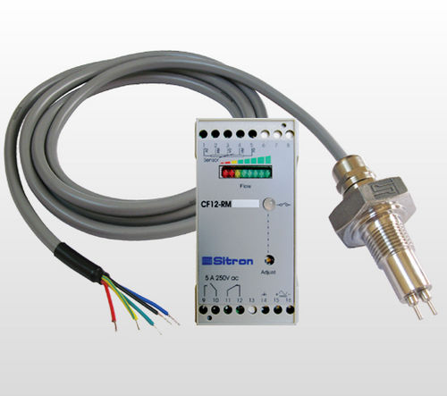 Controlador de caudal de dispersión térmica - CF12RM - Sitron - para líquido / para gas / de acero inoxidable