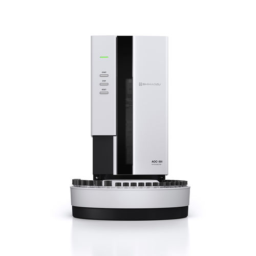 Muestreador automático automático - AOC-30 - Shimadzu France - para cromatografía de gases / de laboratorio / para la industria farmacéutica