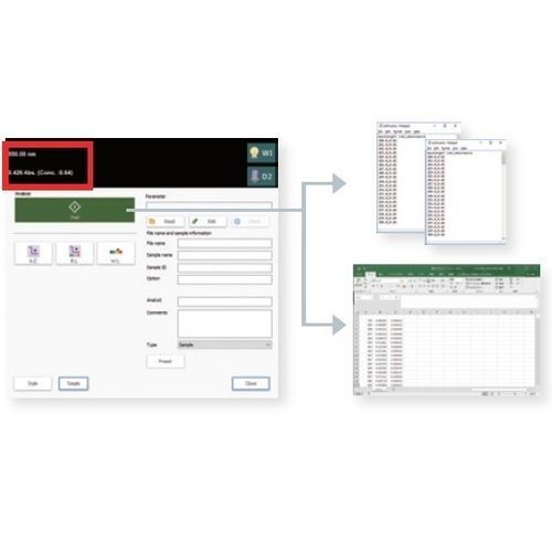 Paquete de software de medición - VisEase™ - Shimadzu France - adquisición y análisis de datos / de adquisición de datos / de mando