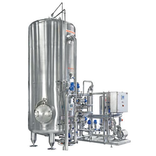 Microplanta para tratamiento de aguas residuales biológica - Berkefeld PurBev® - VEOLIA WATER STI - continua