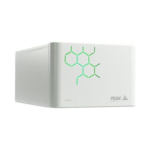 Generador de aire cero - Precision Zero Air 18L - PEAK Scientific - seco / de laboratorio / para cromatografía en fase gaseosa