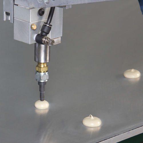 Pistola de dosificación - AccuDrop™ - Nordson Industrial Coating Systems - de cola / automática