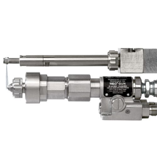 Sistema de limpieza por aspersión - CleanSpray® XT - Nordson Industrial Coating Systems - automático / de proceso / de baja presión