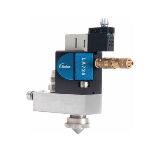 Cabezal de laminación de cordón - LA 72 series - Nordson Adhesive Dispensing - de cola / de gran velocidad / continuo