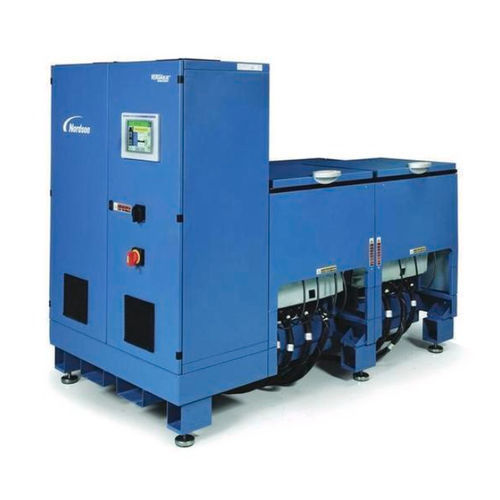 Máquina de fusión de cola hot-melt - VersaBlue® X series - Nordson Adhesive Dispensing - con bomba de engranajes