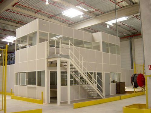 Tabique de taller - DIPLEX - de oficina / amovible