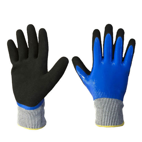 Guante de trabajo - Tek 541 - Microlin Cooper Ltd - de protección mecánica / anticortes / de nitrilo